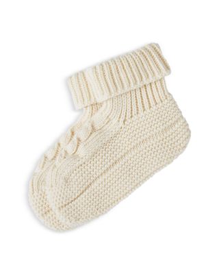 Ralph Lauren - Unisex Cable Knit Booties - Baby