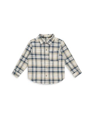 Rylee + Cru - Boys' Long Sleeve Collared Shirt - Little Kid