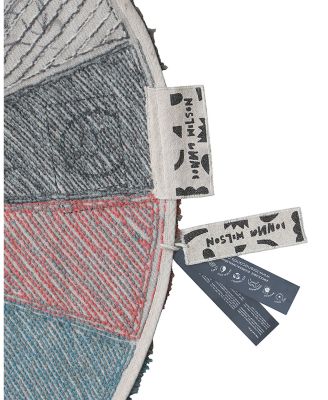 Lorena Canals Donna Wilson Woolable Pie Chart Round Area Rug, 4&#39; x 4&#39;