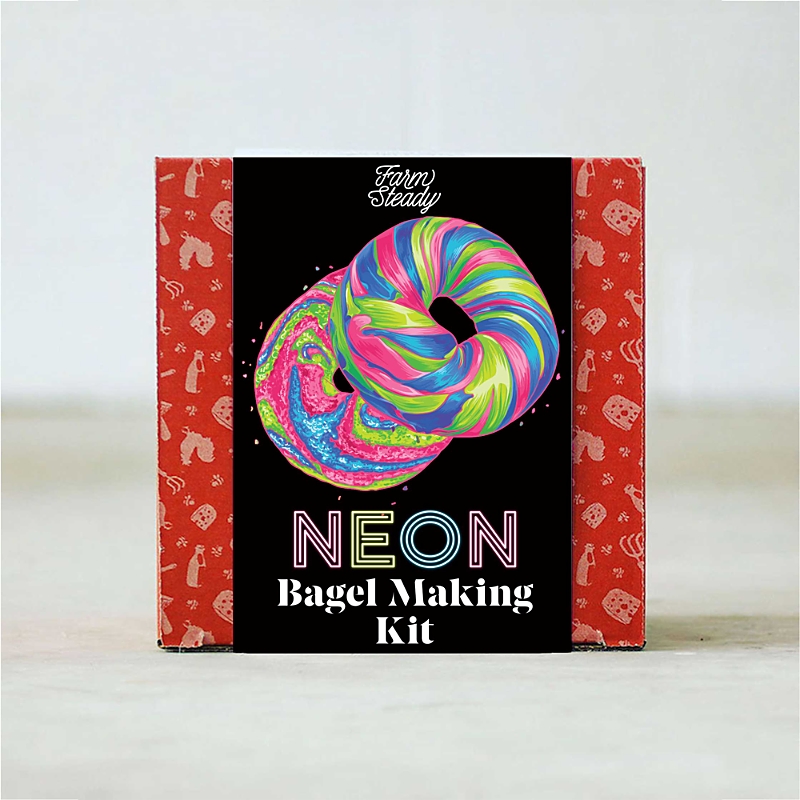 Farmsteady Neon Bagel Making Kit
