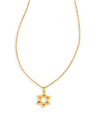 Kendra Scott Star Of David Adjustable Pendant Necklace, 18-19
