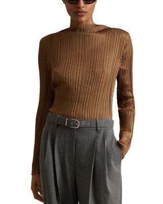REISS - Ember Pleated Top