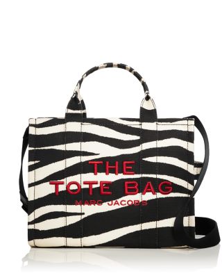 MARC JACOBS - The Zebra Canvas Medium Tote Bag