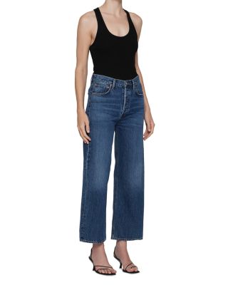 Ren High Rise Wide Leg Jeans in Control
