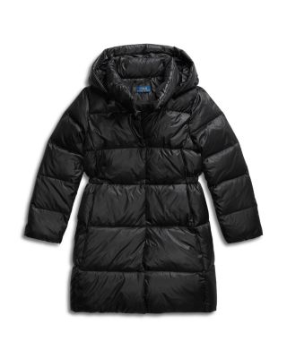 Ralph Lauren - Girls' Quilted Long Jacket - Big Kid