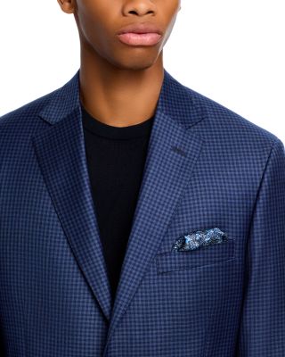 District Check Regular Fit Sport Coat - Exclusive