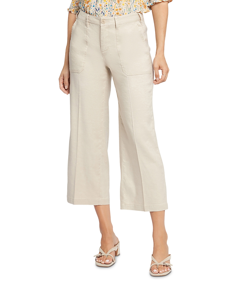 Nydj Wide Leg Cropped Pants