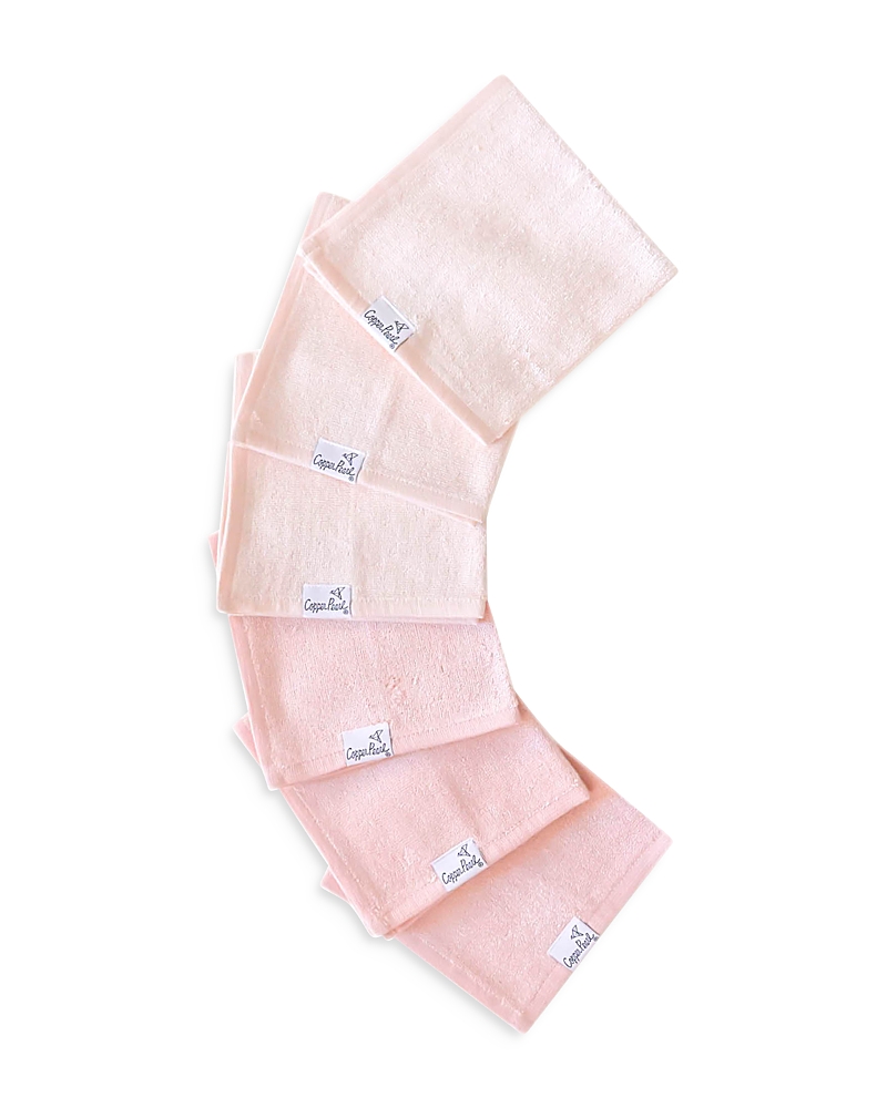 Copper Pearl Cora Washcloths, Set Of 6 In Cora