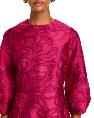 Floral Jacquard Dress