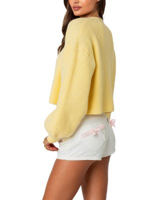 Sabrina Chunky Knit Cropped Cardigan