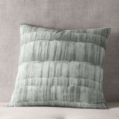 Hudson Park Collection - Brushed Texture Stripe Euro Sham - Exclusive