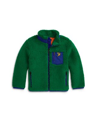 Ralph Lauren - Boys' Teddy Fleece Hybrid Jacket - Little Kid