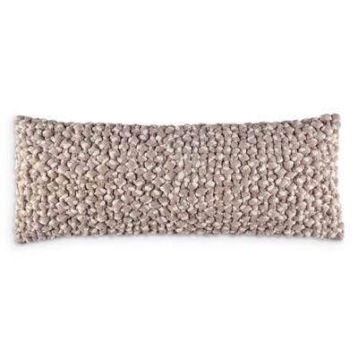 Hudson Park Collection Knotted Decorative Pillow, 14 x 36 - Exclusive