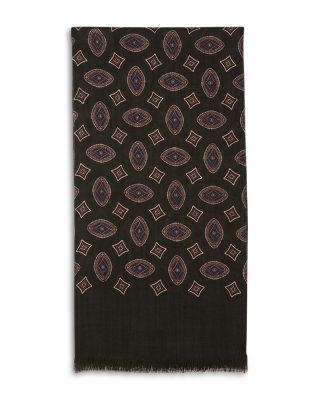 The Men's Store at Bloomingdale's - Geometric Italian Wool Scarf - Exclusive