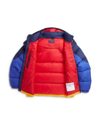 Ralph Lauren - Boys' Ripstop Down Hooded Jacket - Little Kid, Big Kid