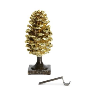 Pinecone Stocking Holder