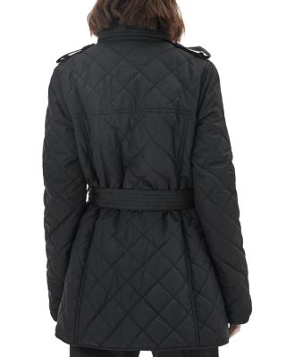 Tummel Box Quilt Trench Jacket