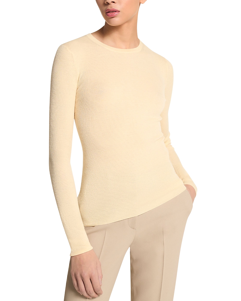 Michael Kors Collection Cashmere Hutton Rib Top