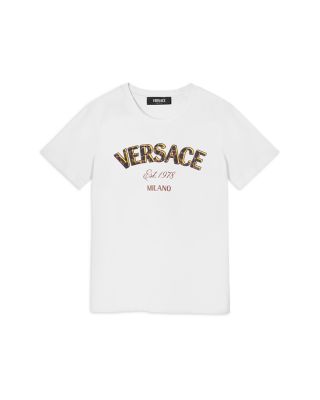 Versace - Girls' Logo Jersey Tee - Big Kid