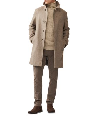 Mt Florence Wool Blend Overcoat