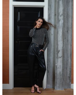 【elie tahari】エリータハリ シフォン パネル パンツ elie tahari】エリータハリ シフォン パネル パンツ (Elie