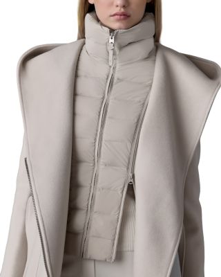 【MACKAGE】SHIA☆2in1 ダブルフェイスコート Mackage Shia 2 in 1 Double Face Wool Coat with Removable Bib