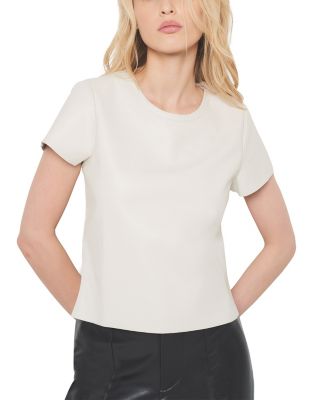  New Guard Recycled Leather Tee