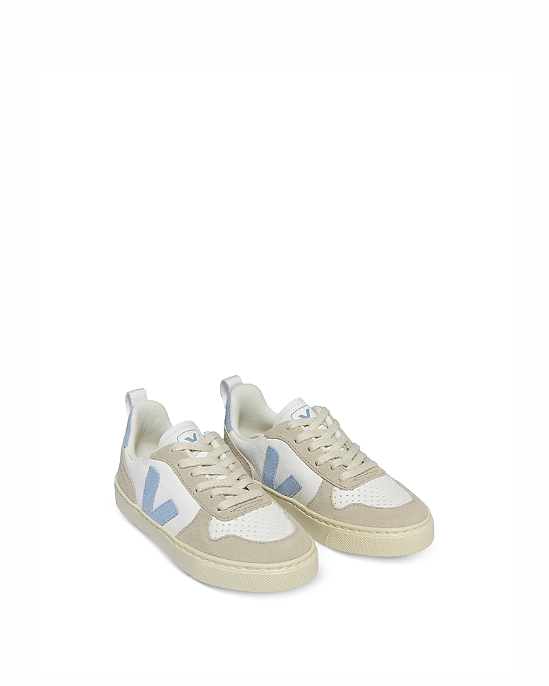 Veja Unisex V10 Sneakers - Big Kid In Steel Almond