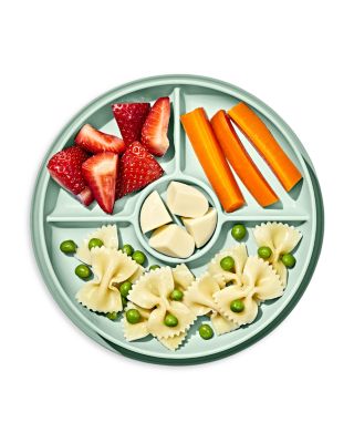 Tot Stick & Stay Suction Divided Plate