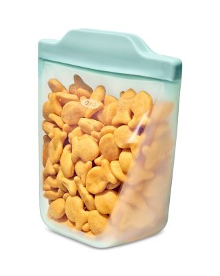 Tot Stand Up Snack Cup Silicone Bags, 2 Pack