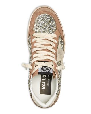 Unisex Ball Star Embellished Low Top Sneakers