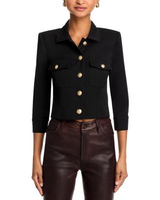 Kumi Button Front Crop Jacket