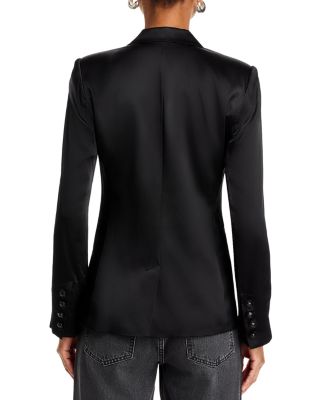 Colin Silk Double Breasted Blazer