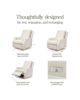 Crewe Electronic Recliner & Swivel Glider