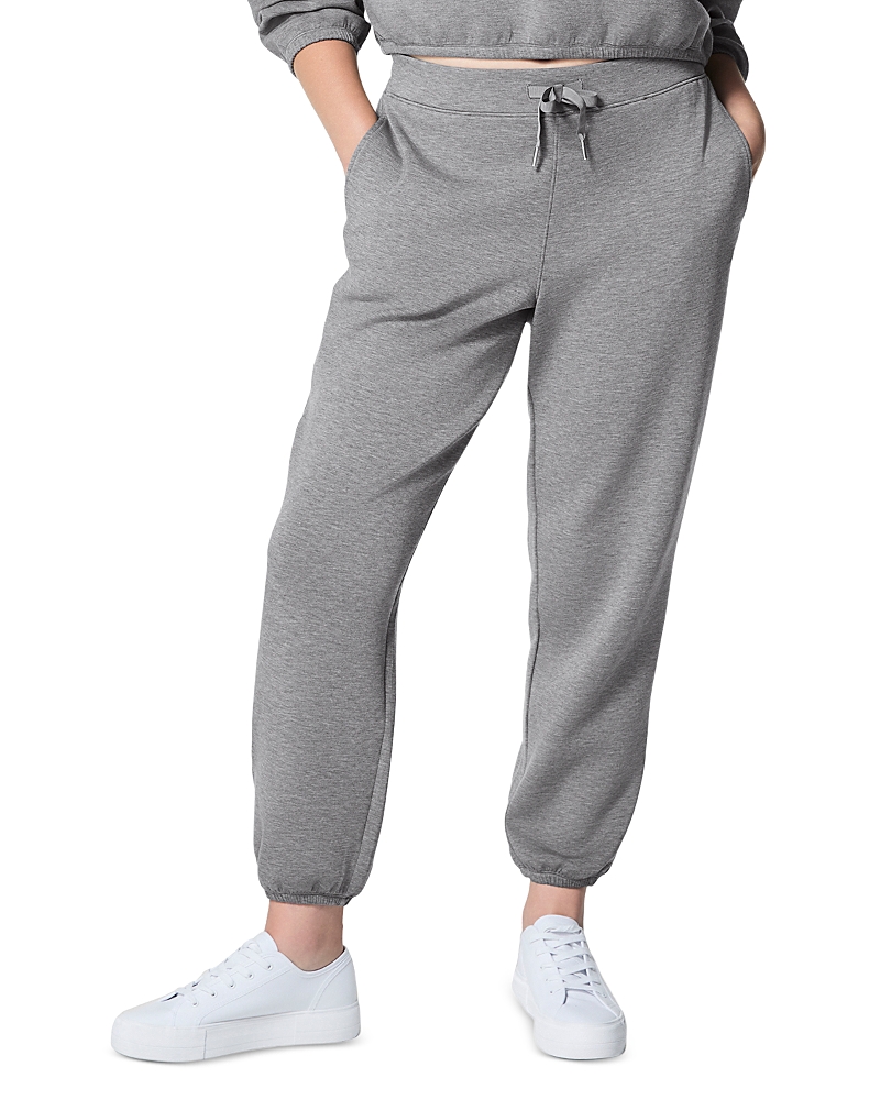 Spanx Airessentials Sweatpants In Medium Grey Heather