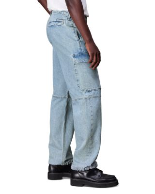 Fit 4 Cargo Jeans in Skylight Blue