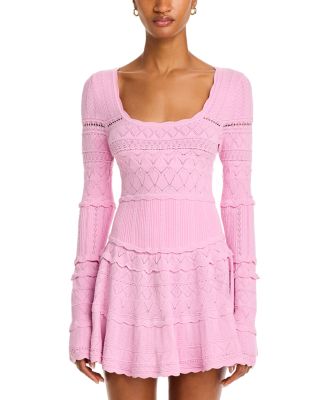knitted kaftan dress Allison Elizabeth Brown