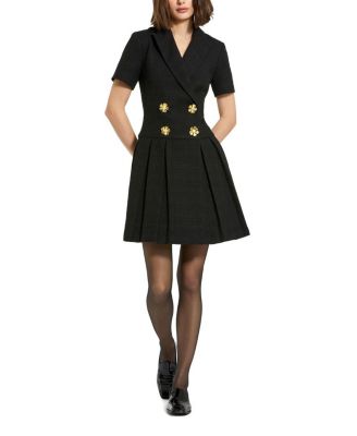 【Mac Duggal】Tweed Short Sleeve Blazer Dress 関税送料込 Mac Duggal Tweed Short Sleeve Blazer Mini Dress | Bloomingdale's