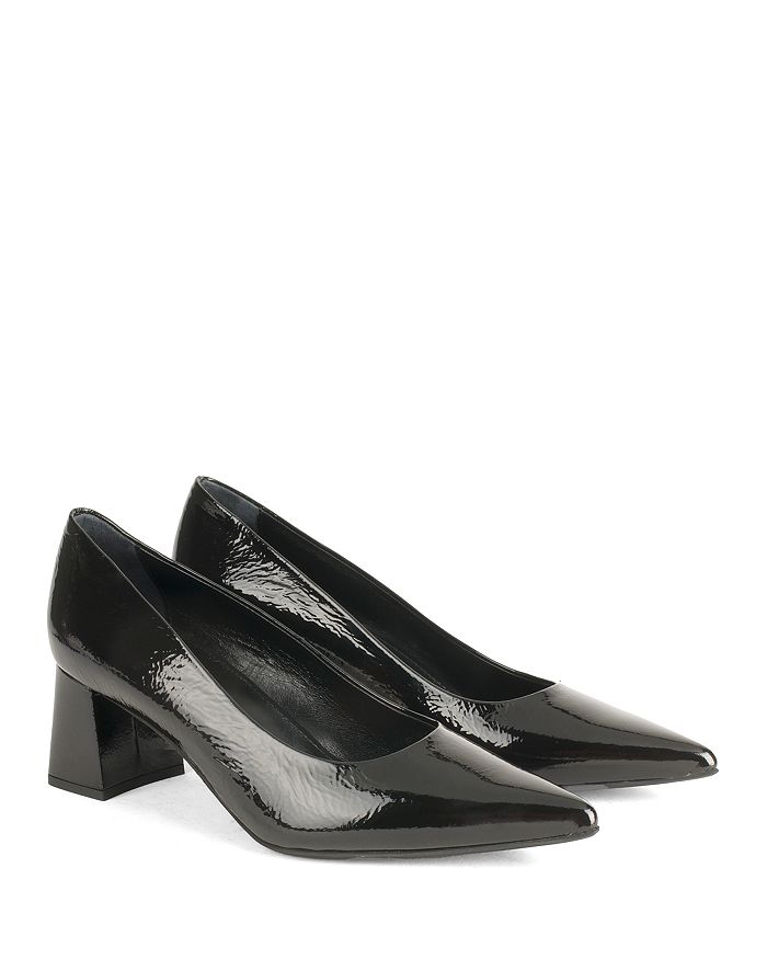 Agl Tracy Pointed Toe Pump in Nero at Nordstrom Size 9.5Us