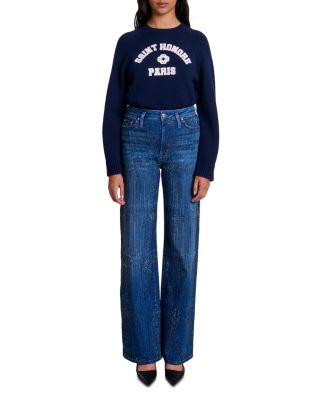 Pantinblustrass High Rise Jeans in Blue