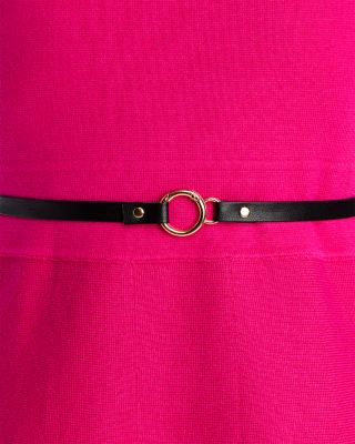 The Vera Belted Sweater Dress