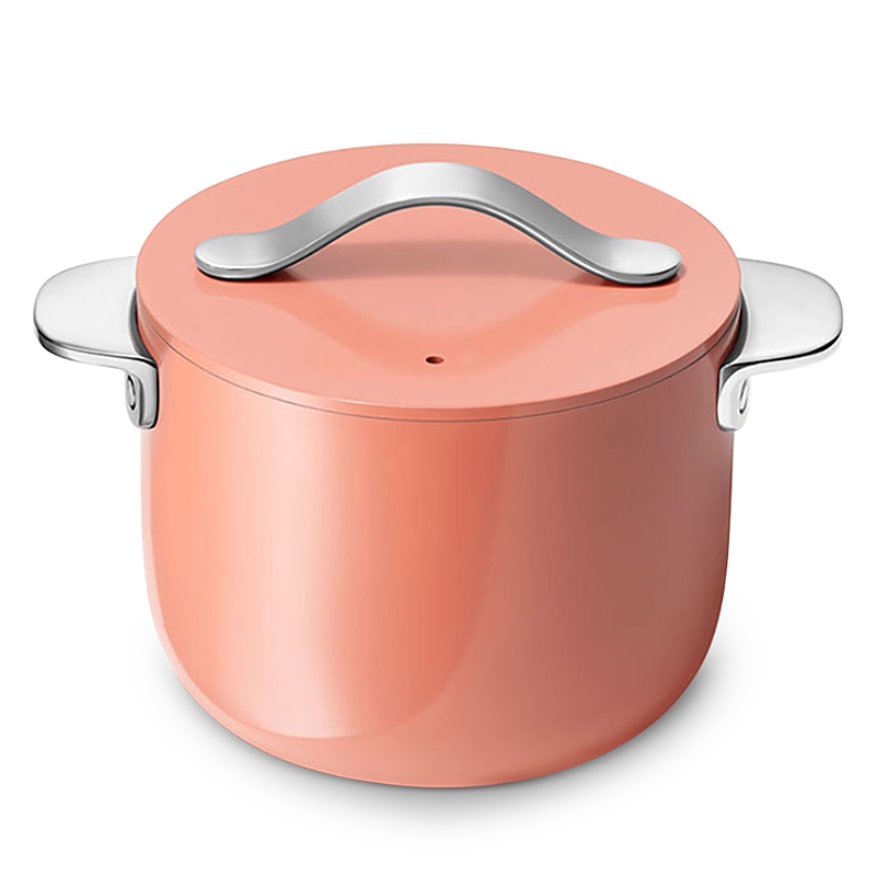 Caraway Nonstick Ceramic Petite 2-quart Cooker With Lid In Perracotta
