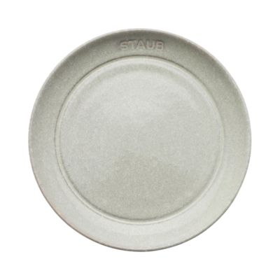 6" Appetizer Plate, White Truffle, Set of 4