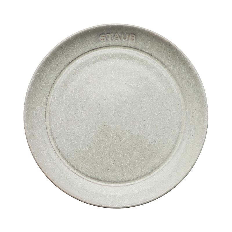 Staub 6 Appetizer Plate, White Truffle, Set Of 4