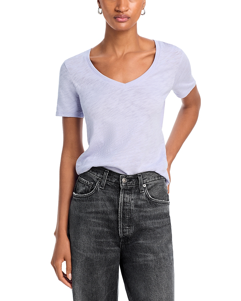 Atm Anthony Thomas Melillo Short Sleeve V-Neck Tee