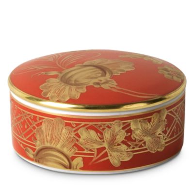 Oriente Italiano Rubrum Porcelain Box