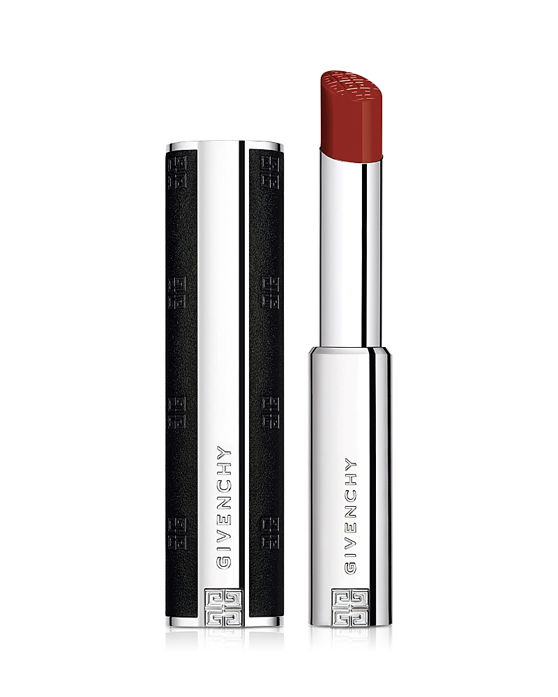 Givenchy Le Rouge Interdit Satin Hydrating Lipstick In Rouge Auburn
