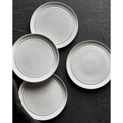 9" Salad Plate, White Truffle, Set of 4