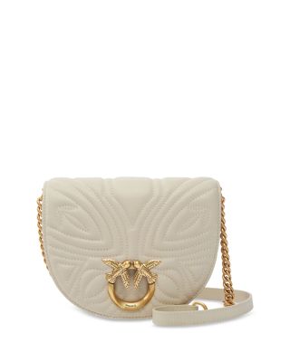 PINKO Love Round Click Mini Leather Bag Bloomingdale s