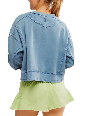 Cotton Blend Intercept Pullover